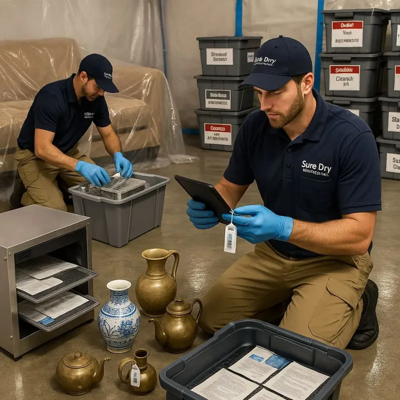Content Protection and Restoration process in Harristown, IL